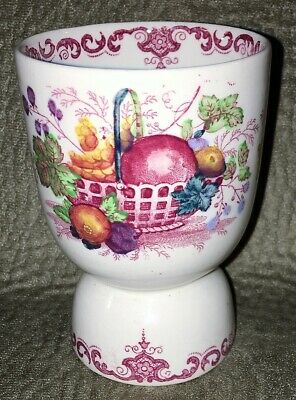 DOUBLE EGG CUP~MASON'S FRUIT BASKET~FROM MY COLLECTION