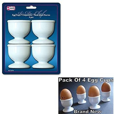 X Egg Cups Set Pc Poached Hard Boiled Breakfast White Save Kitchen Hot Food Gift