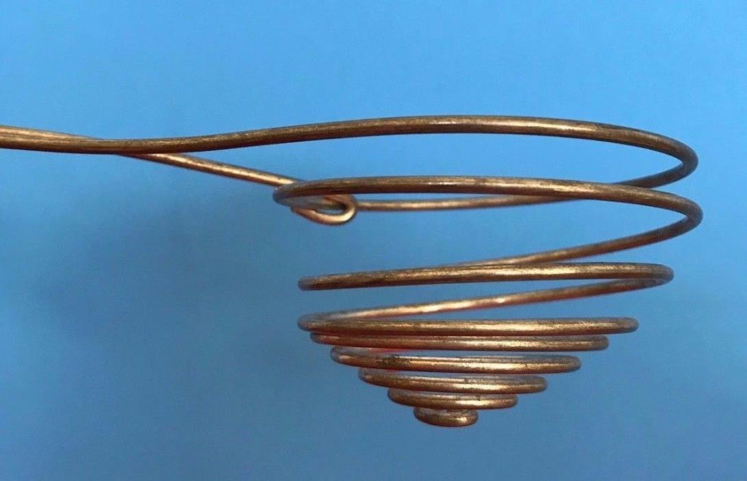 Metal Egg Separator Vintage Kitchen Spiral Coiled