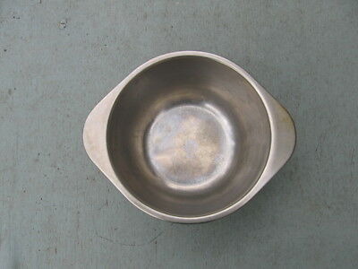 stainless steel MIXING  BOWL, nesting bowl WITH HANDLE