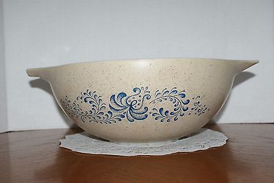 Vintage PYREX Colonial Mist Cinderella Nesting Bowl #444-4Qt Corning NY