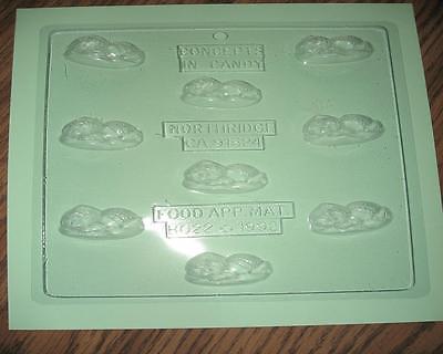 Craft Mold Candy Small Baby Sleeping on a Cloud Baby Shower Christening