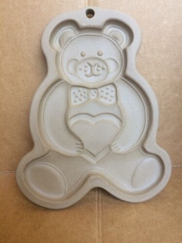 1991 The Pampered Chef Cookie Mold Teddy Bear. NIB.