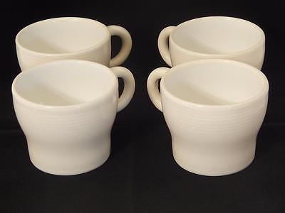 Michael Graves Design Celadon Coffee Cups, 4, Cream Color, GC, Local Free Shpg