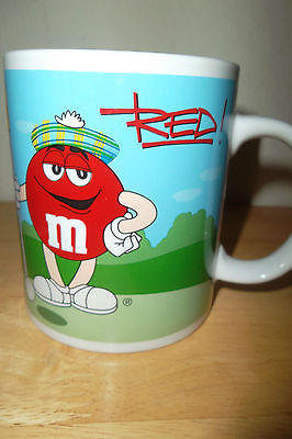 M&M's Mug Football & Golfing on the Green Hole 18 Exclusive Coffee Tea
