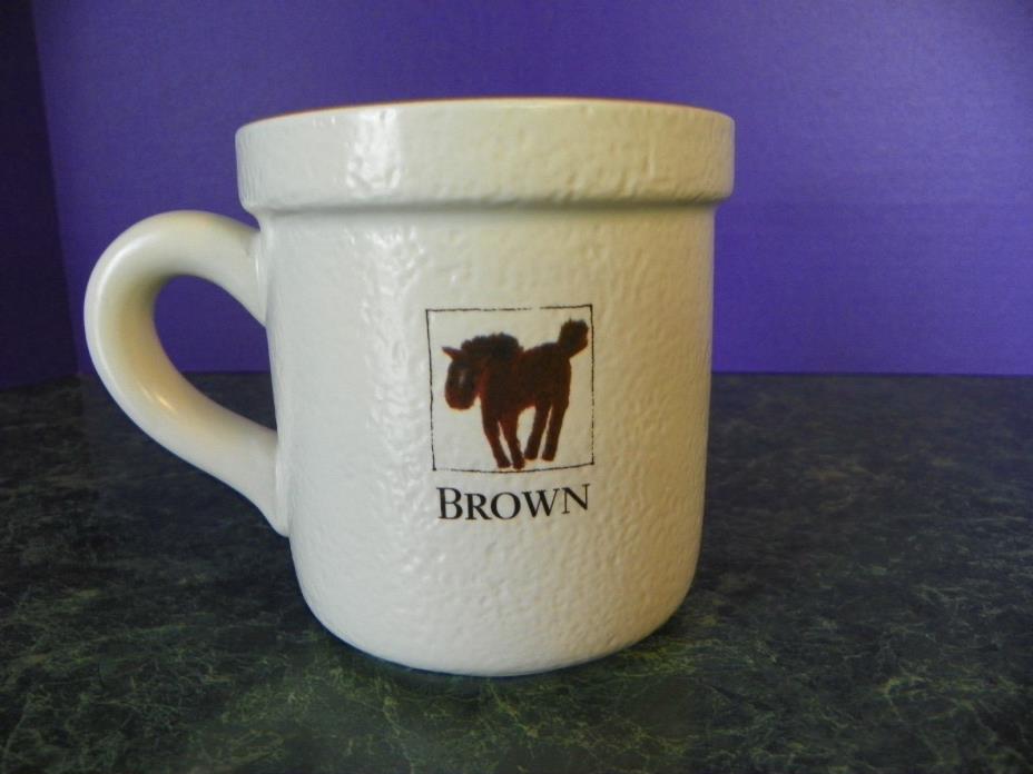 1999 Boston Warehouse Coffe Mug Horse 