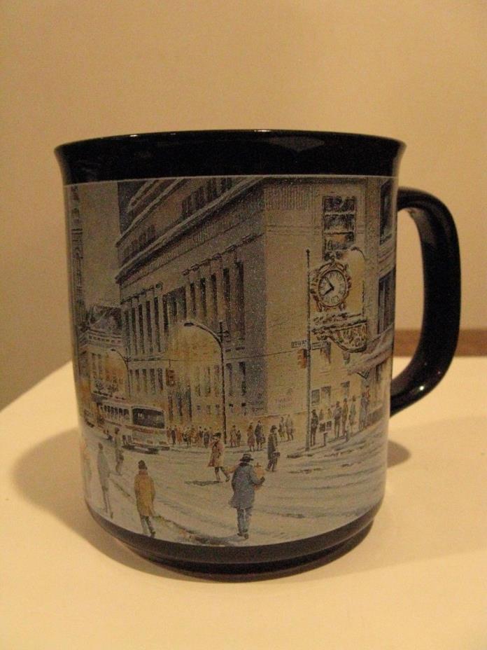 KAUFMANN'S Dept. Store 1993 coffee cup--8 oz--black--