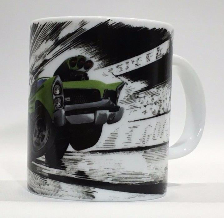 Speed Freaks GOAT Green GTO Ceramic Coffee Mug Cup Country Artists Logo - 10oz