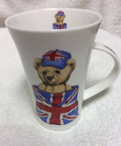 Rather Charming Bear Coffee Mug Lesser & Pavey Bone China made in England