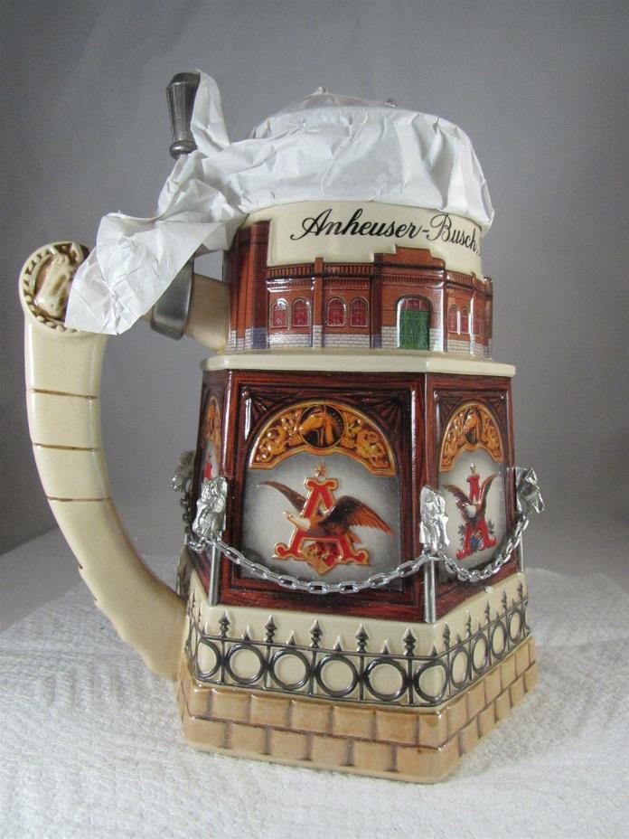 1999 ANHEUSER-BUSCH COLLECTORS CLUB MEMBERS ONLY STEIN