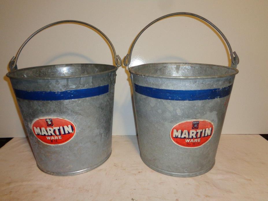 Vintage New/Old Stock MILK PAIL by MARTIN~Household tool~Farm tool