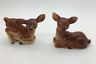 Salt and pepper shakers vintage set FAWN DEER  Japan 3