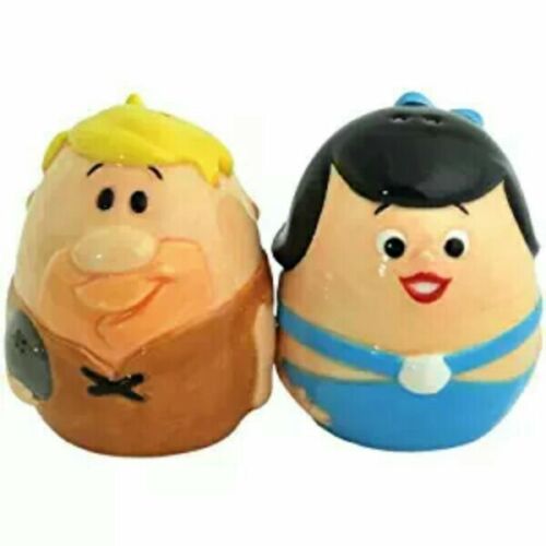 Westland Giftware The Flintstones Barney and Betty Egg Salt and Pepper Shakers