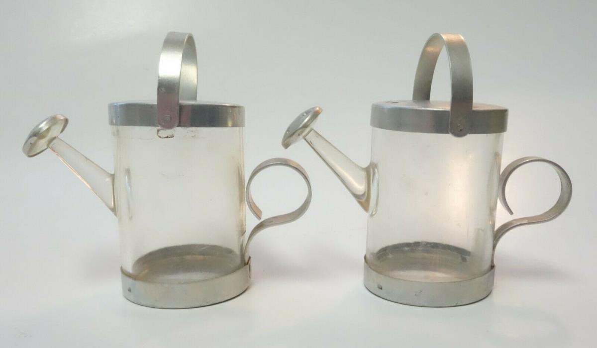 VINTAGE SALT & PEPPER SHAKERS Watering Cans by Dart Craftsman NY