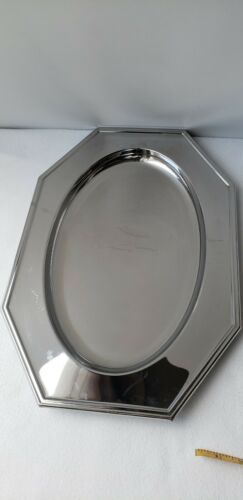 Jean Couzon Fish Serving Tray, Stainless steel Beautiful Design OrFevre 17.5