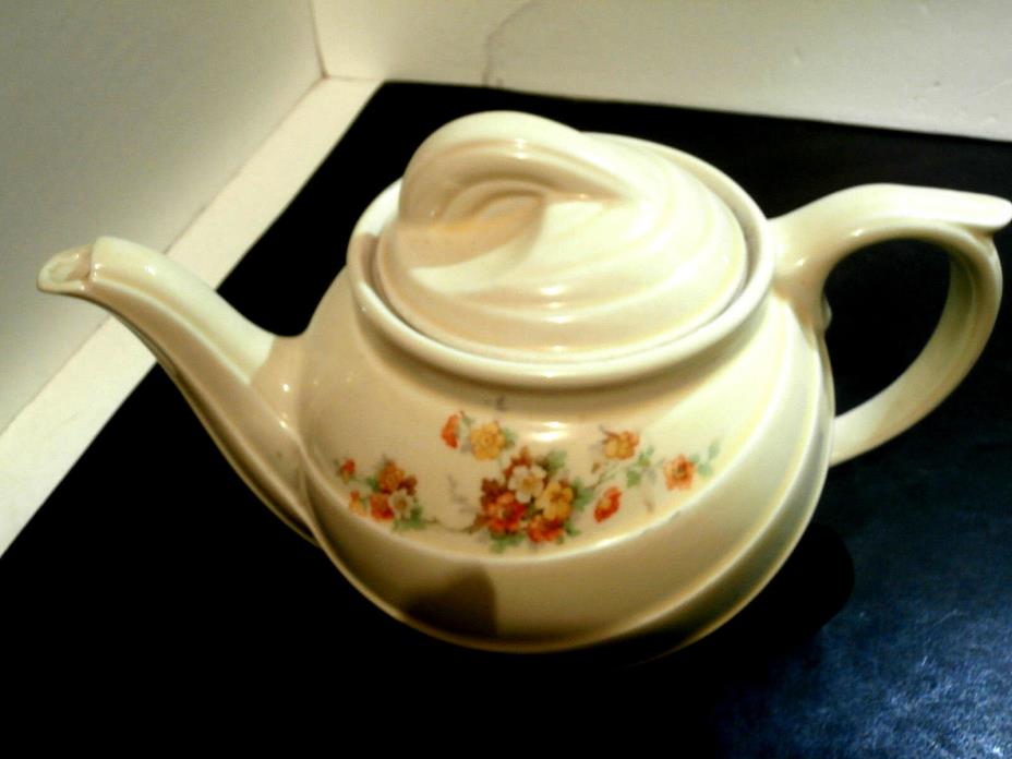 Antique 1930 Drip-O-Later Coffee Tea Pot Enterprise Co w/ Flower Decoration