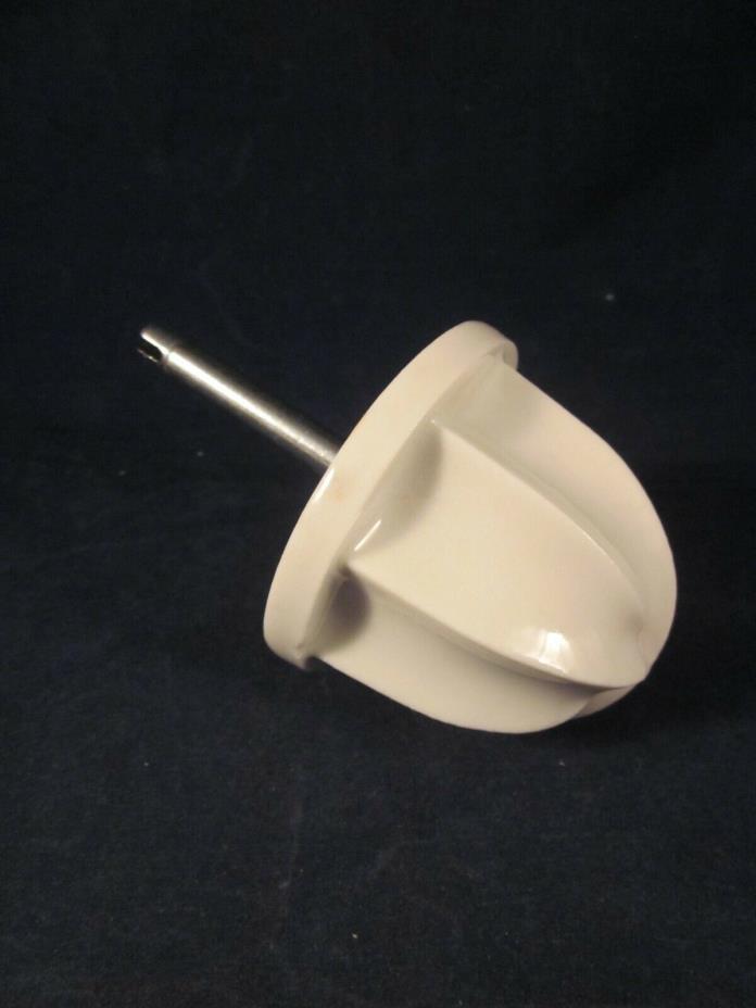 White Juicer REAMER ONLY Attachment for Sunbeam MixMaster