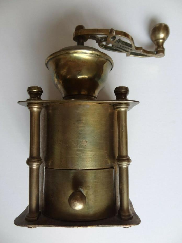 Antique  Brass Coffee Grinder