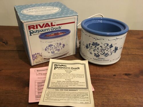 Find more Rival Potpourri Crock Pot Electric Simmering Fragrance Warmer  [msrp $19.99] for sale at up to 90% off