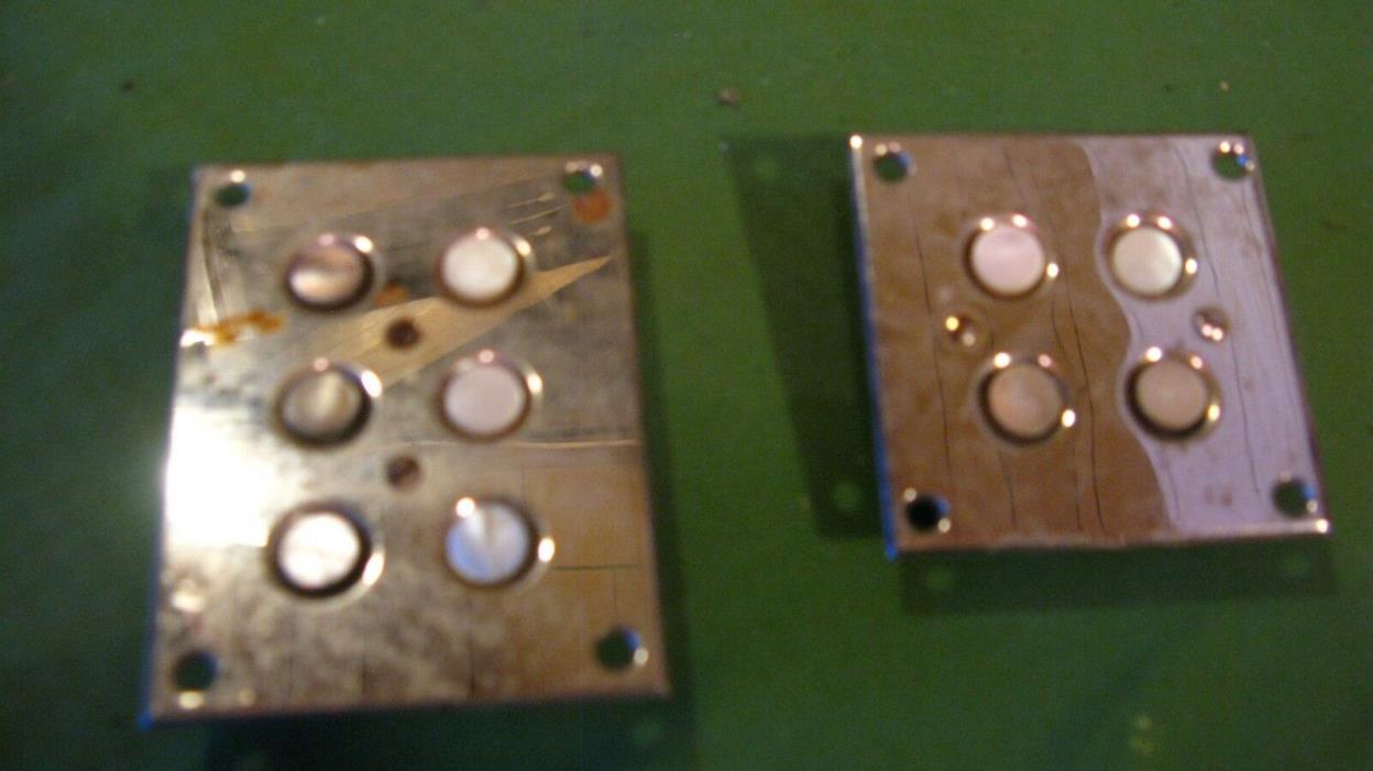 Old Switches with Mother of Pearl Buttons