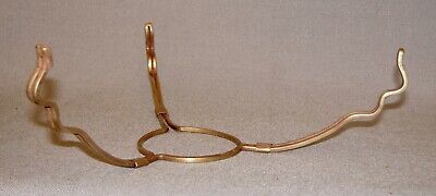 A Solid Brass Tripod for a CRYSTAL LIGHT Oil Lamp Burner for a 10