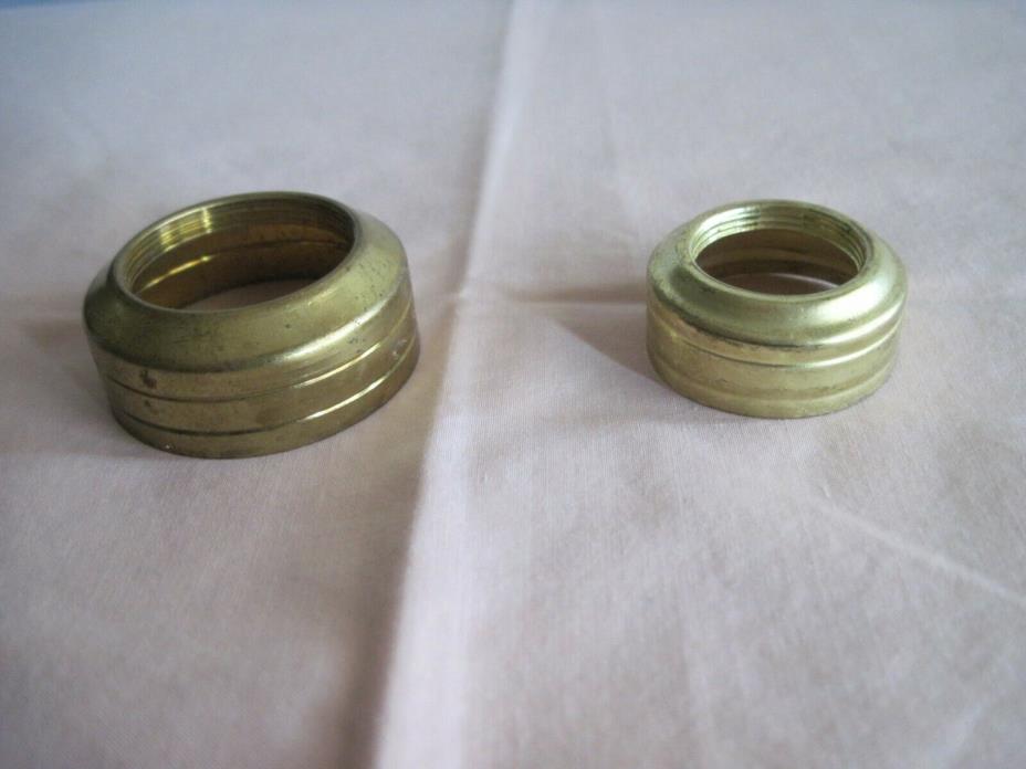 Solid Brass Oil Lamp Collar No. 2