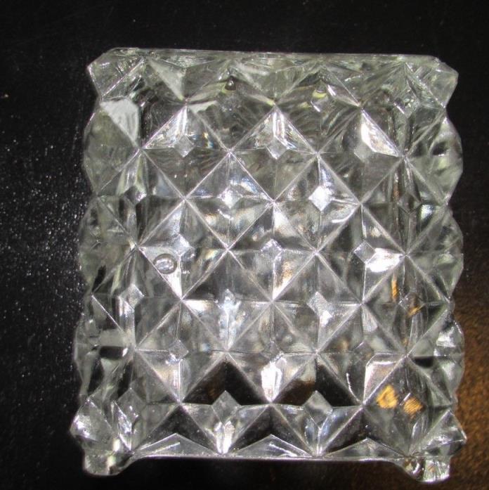 Cubist Cubed Glass Lamp Base Small
