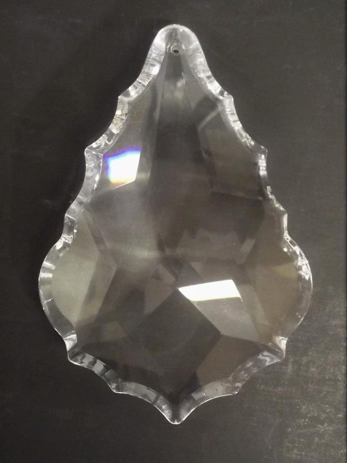 Chandelier Crystal Huge French Prism SunCatcher Vintage Feng Shui 4 1/12 inches
