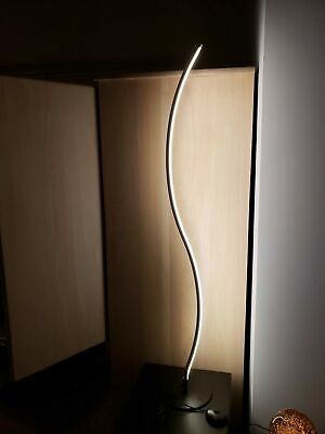 Brightech Wave LED Floor Lamp – Dimmable Urban Contemporary Modern ... BRAND NEW
