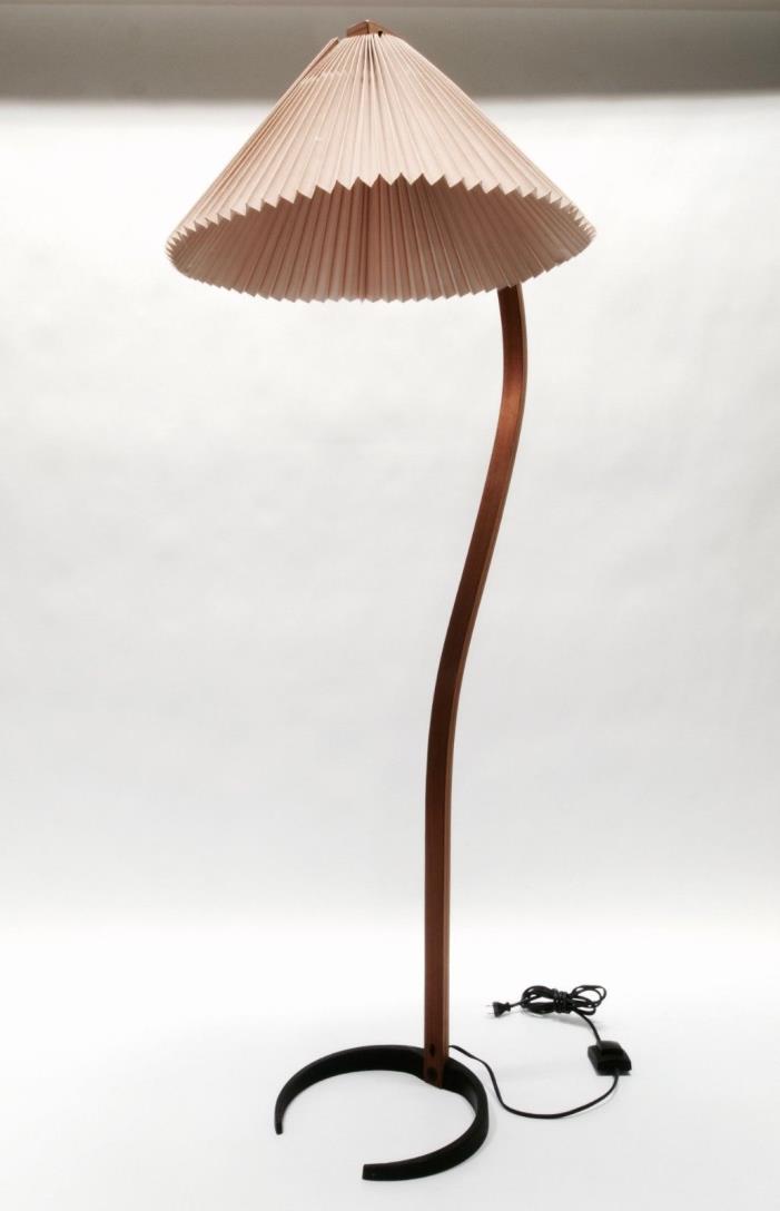 Vintage Modern Caprani Danish Bentwood Floor Lamp