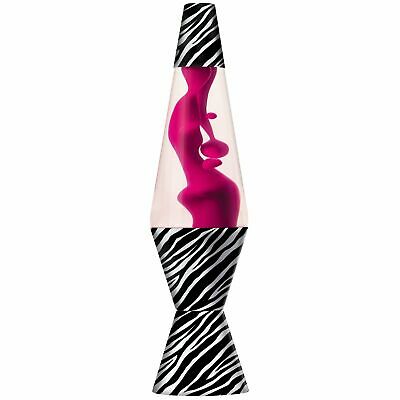 Lava the Original 14.5 Inch Lamp with Zebra Decal Base  PING