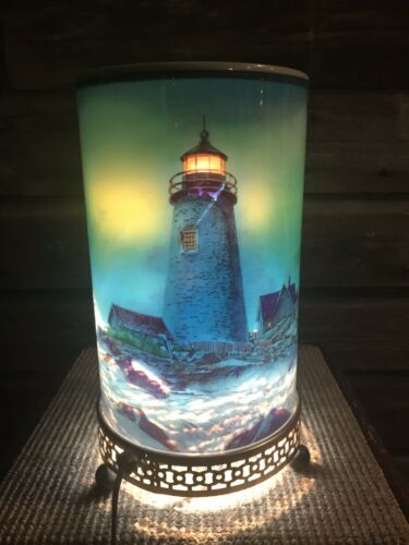 Vintage LA Goodman Motion Lamp Lighthouse And clipper Ship Motion Lamp