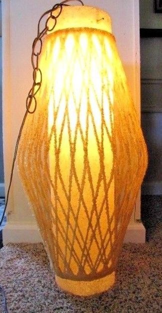 Unique Mid Century Modern Spaghetti Hanging Lamp