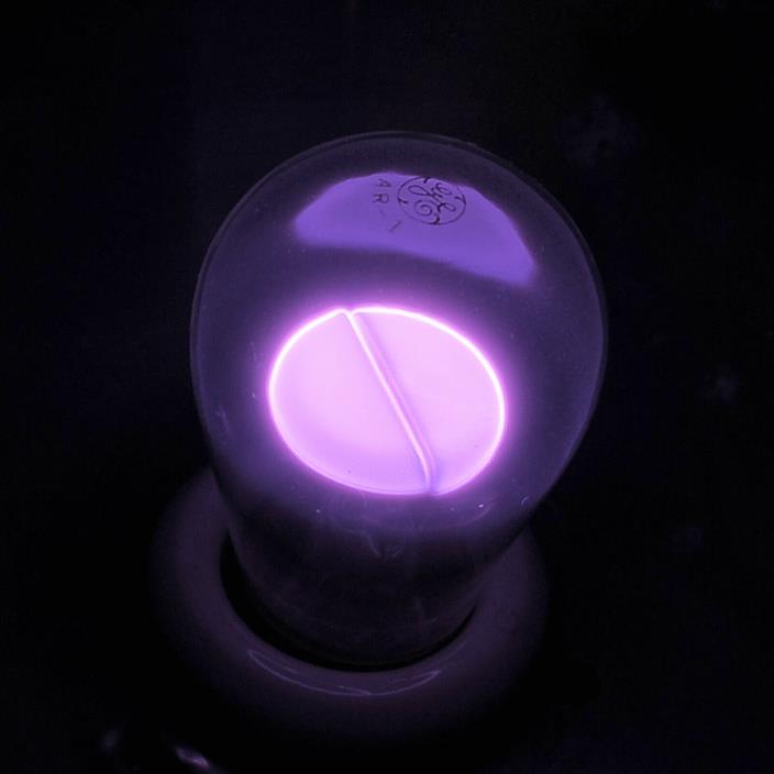 GE AR1 Purple Argon Lamp