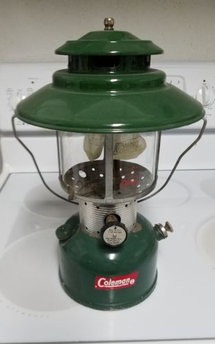 BUY IT NOW! Vtg1963 Coleman Model 228F Duel Mantel Lantern