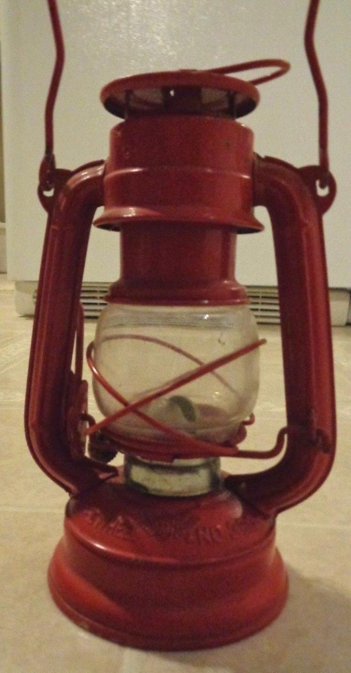 Antique Winged Wheel #500 Lantern Red Made In Japan