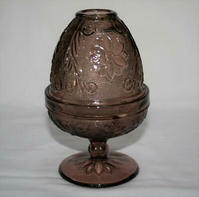 Tiara Sandwich Brown 2 Piece Fairy Candle Lamp  #2292