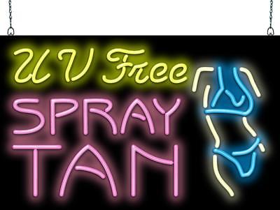 UV Free Spray Tan Neon Sign | Jantec | 32
