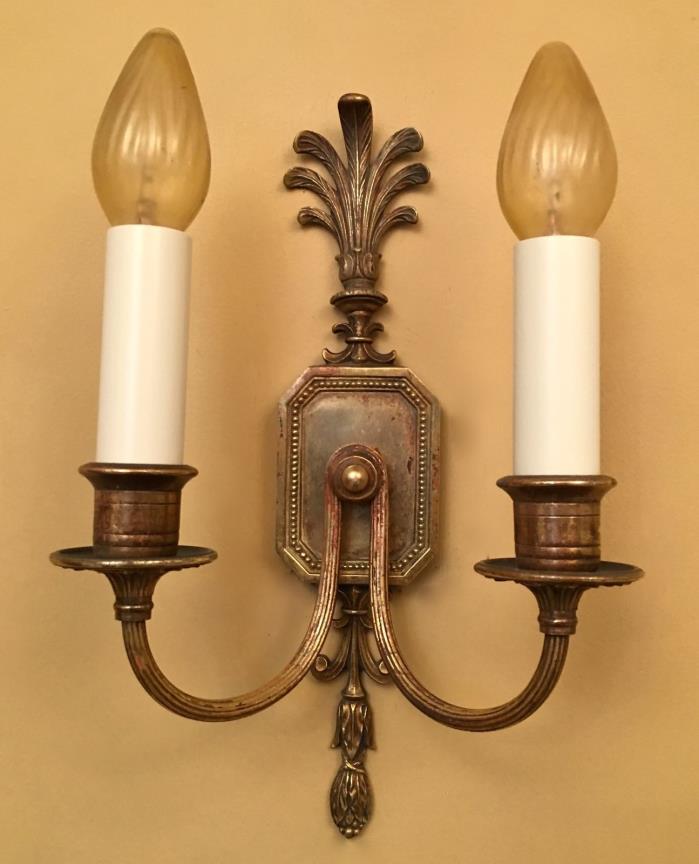 Vintage Lighting high quality Acanthus 1930 sconces