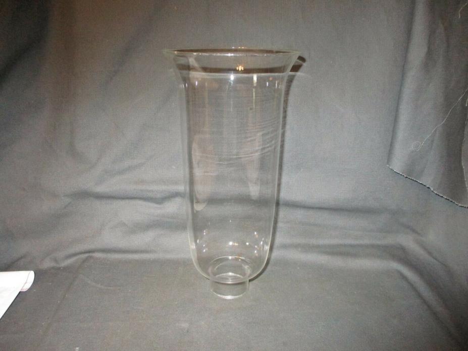 Clear Glass Hurricane Lamp Shade Candle Chandelier Sconce 4 1/4