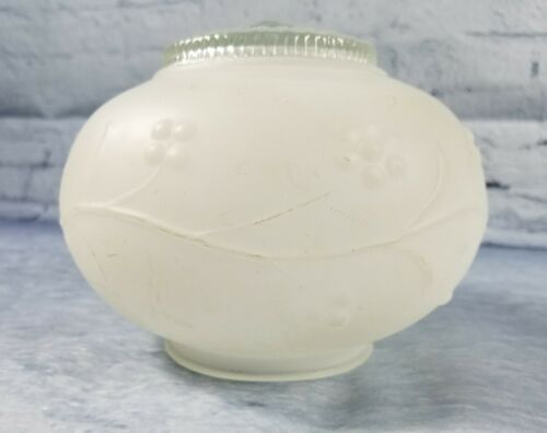 Vintage Floral Glass Light Lamp Shade Globe Bowl Ceiling Cover Lighting Shade