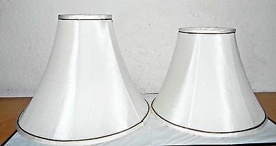 LAMPS PAIR OF MOTHER DAUGHTER SET SPECIALTY SHADES FOR LAMPS w/ SOCKET HEIGHTS