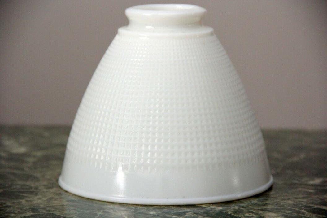 Milk Glass shade Corning No. 820090 for Stiffel Lamp Torchiere, Diffuser, Globe