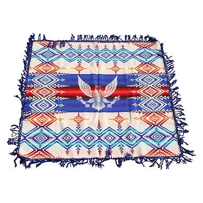 Beaver State Trade Blanket Wool Early 1900s Chief Joseph Eagle