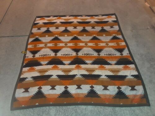 Vintage Beacon Indian Camp Blanket 65 x 72