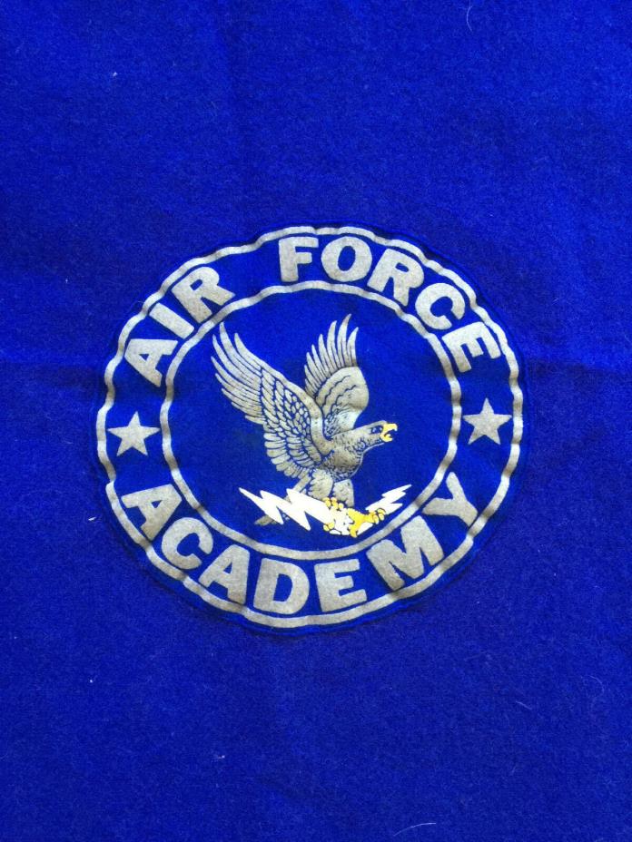Pendleton US Air Force Academy USAF Blanket Woolen Mills USA Made 1950s? Charity