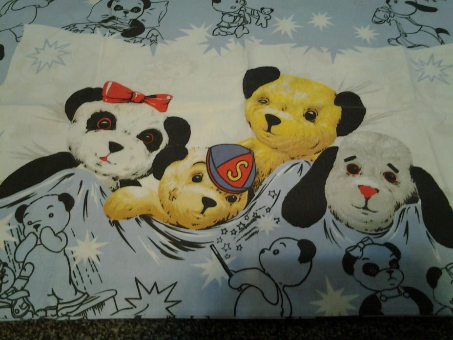 vintage panda design duvet? made in great britain w/case