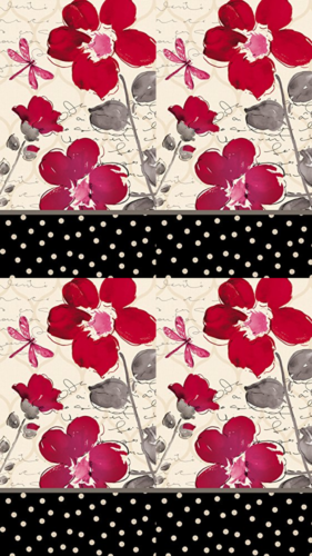 Floral Symphony Paper Guest Towel (Pack of 4)