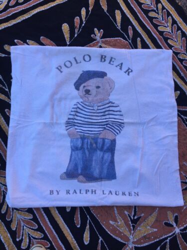 Vintage 90s Ralph Lauren Polo Bear Beach Towel
