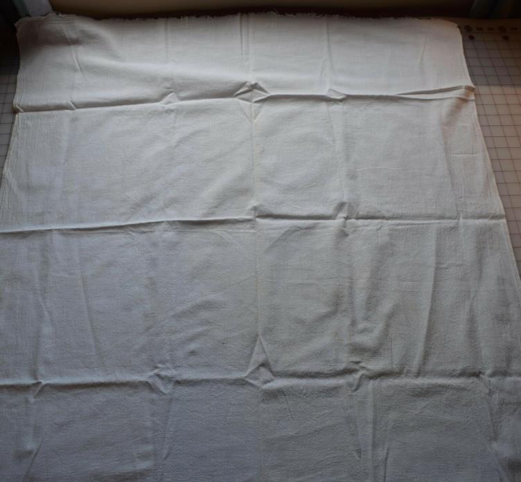 7164 Large vintage feed sack, plain white fabric